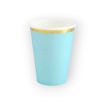 Picture of PAPER CUPS BABY BLUE 220ML - 6 PACK